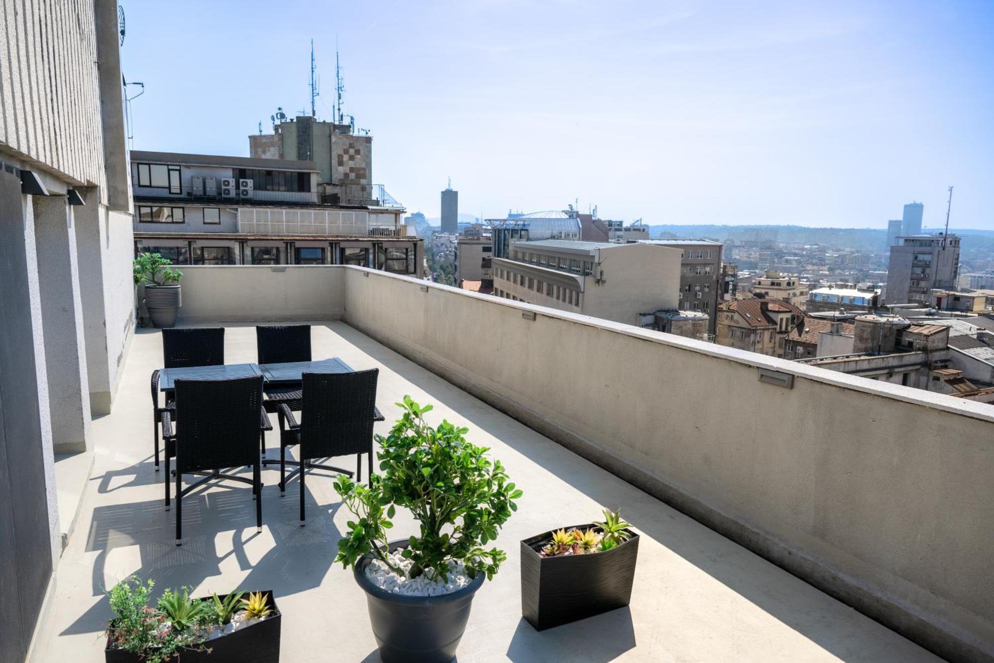 Prince Rooftop Belgrado Exterior foto