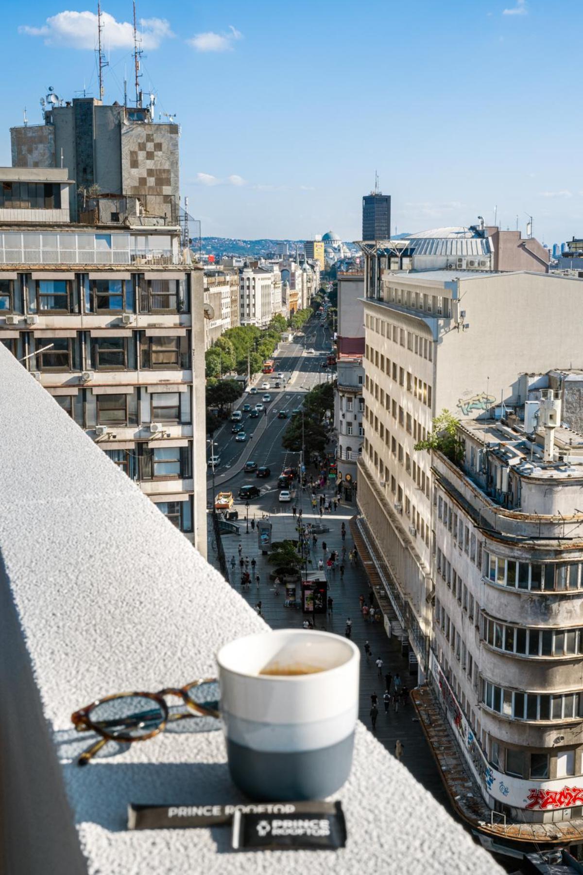 Prince Rooftop Belgrado Exterior foto
