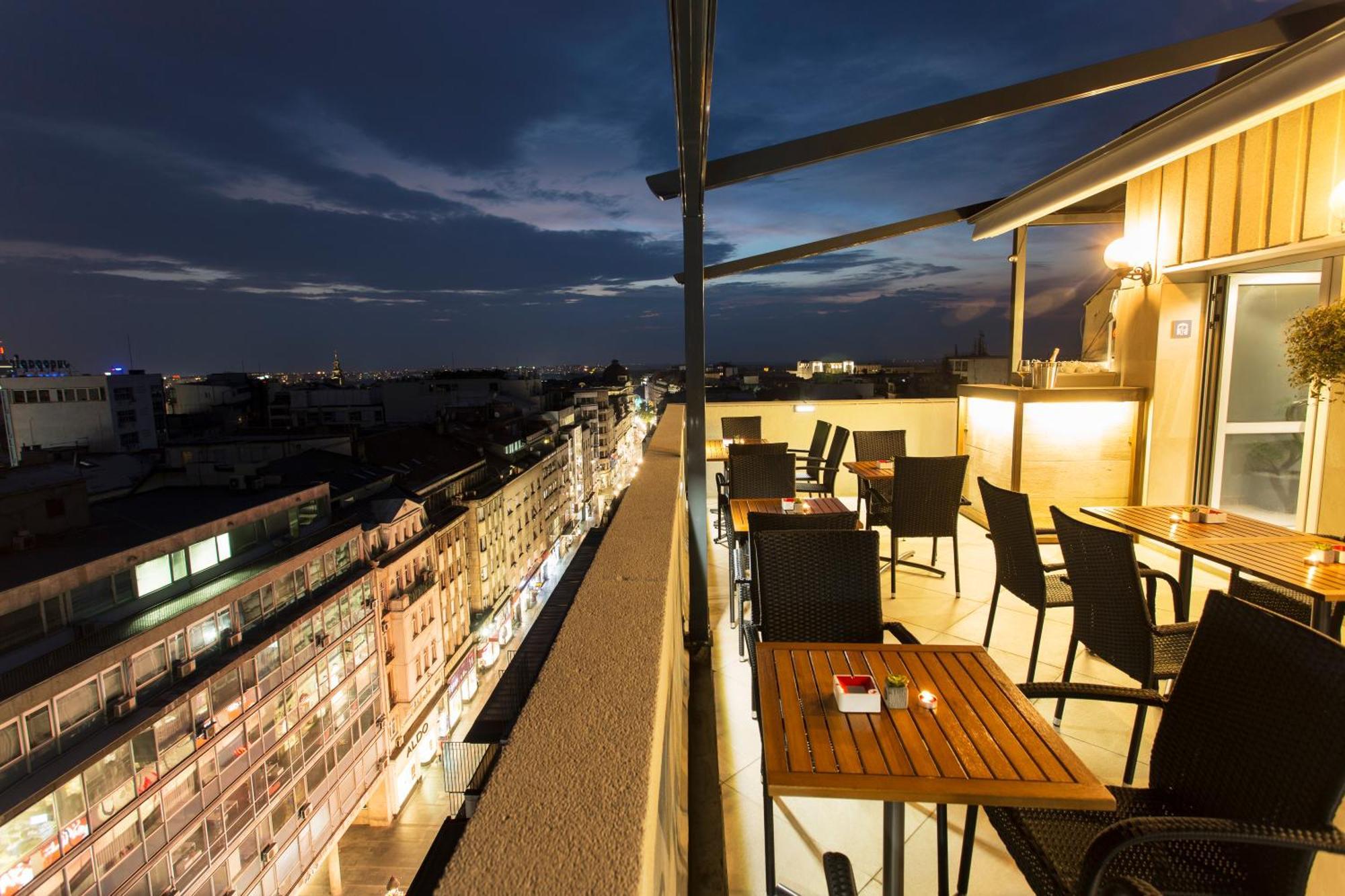 Prince Rooftop Belgrado Exterior foto